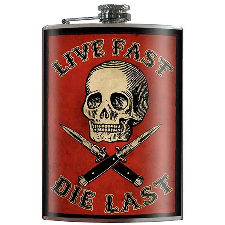 Flask - "Live Fast and Die Last"