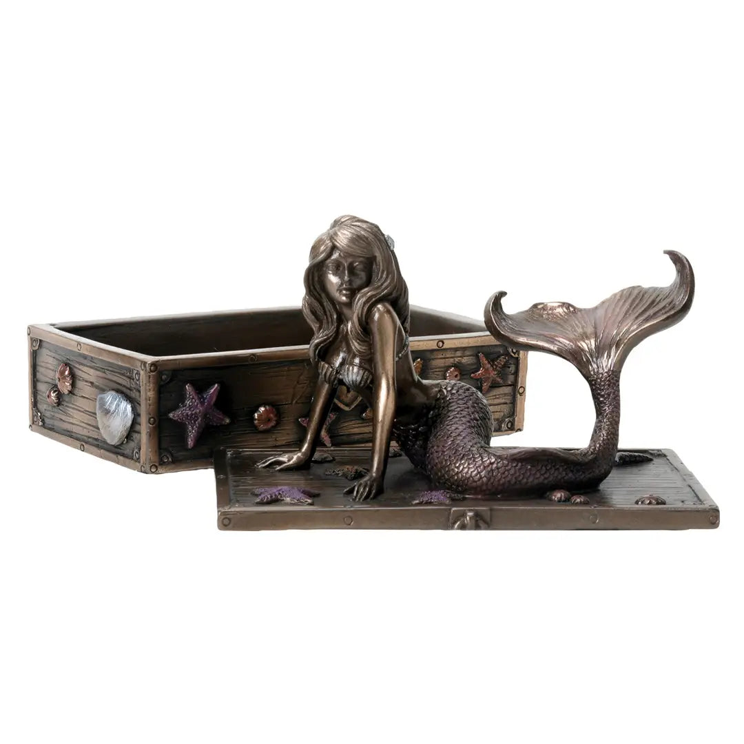 Mermaid Treasure on Trinket Box