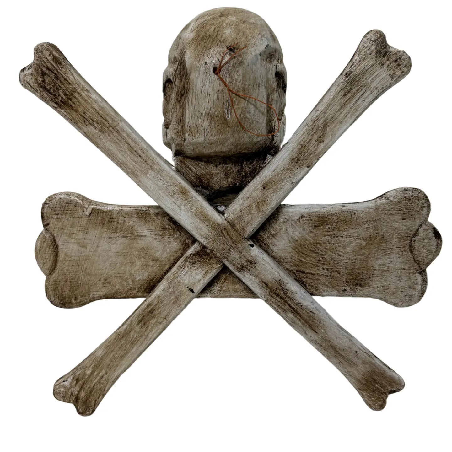 Skull and Crossbones Surrender The Booty wood sign