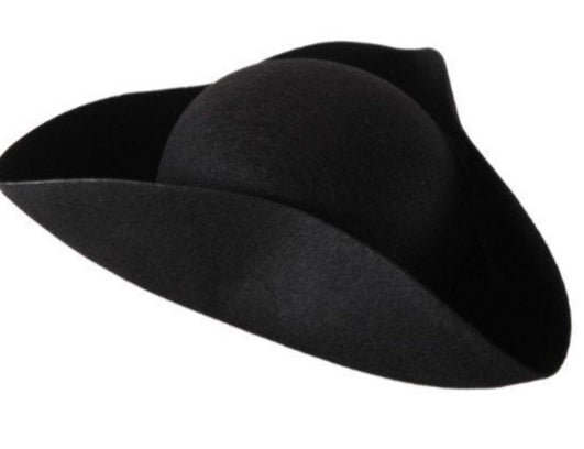 Felt Pirate Hat Black