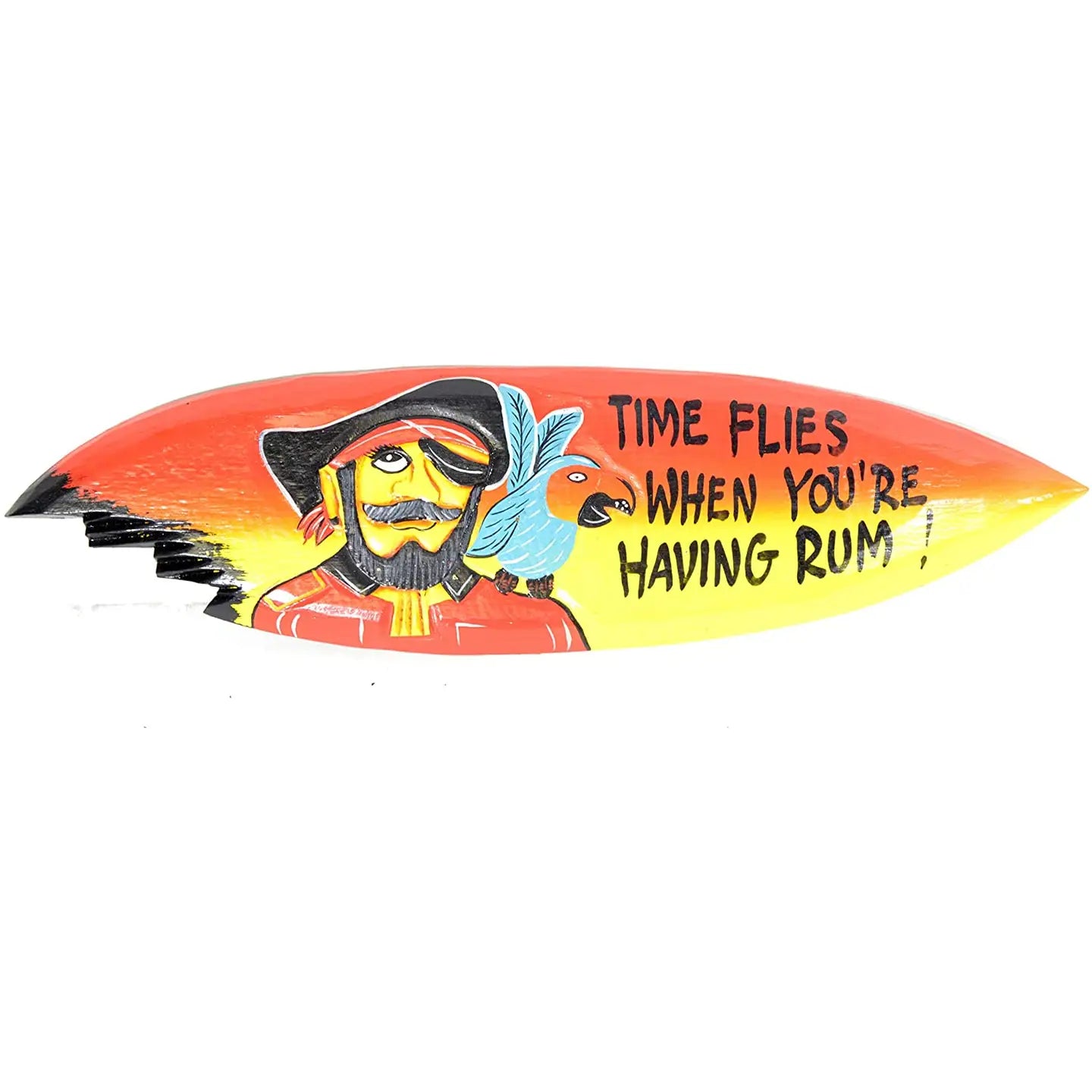 Time Flies When Having Rum Surf sign