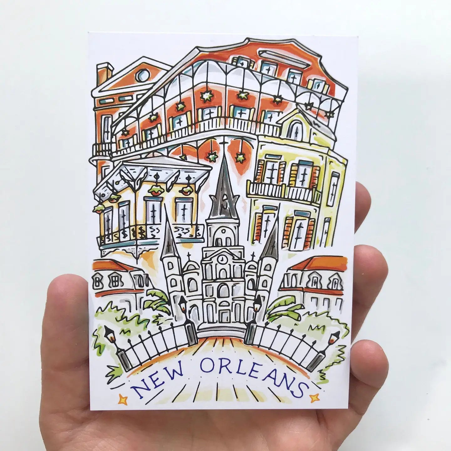 New Orleans Magnet Louisiana French Quarter Fridge