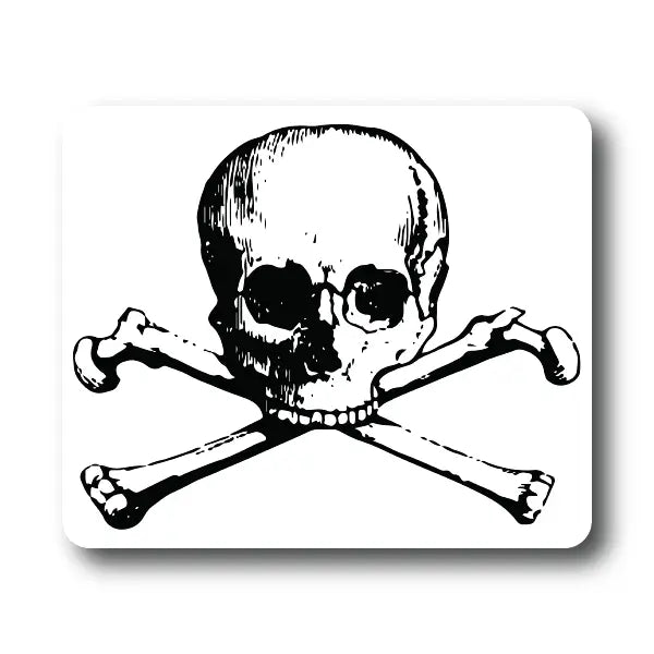 Skull and Crossbones Pirate Magnet