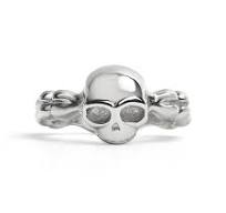 Skull and Bones Stainless Steel Ring