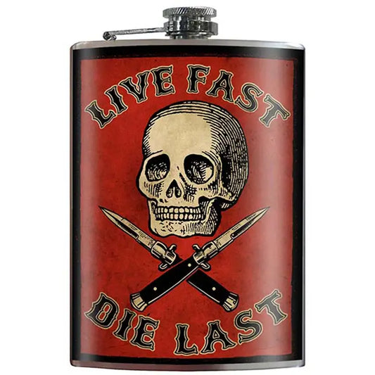 Flask - "Live Fast and Die Last"