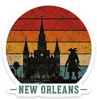 New Orleans with a Pirate and the Cathedral