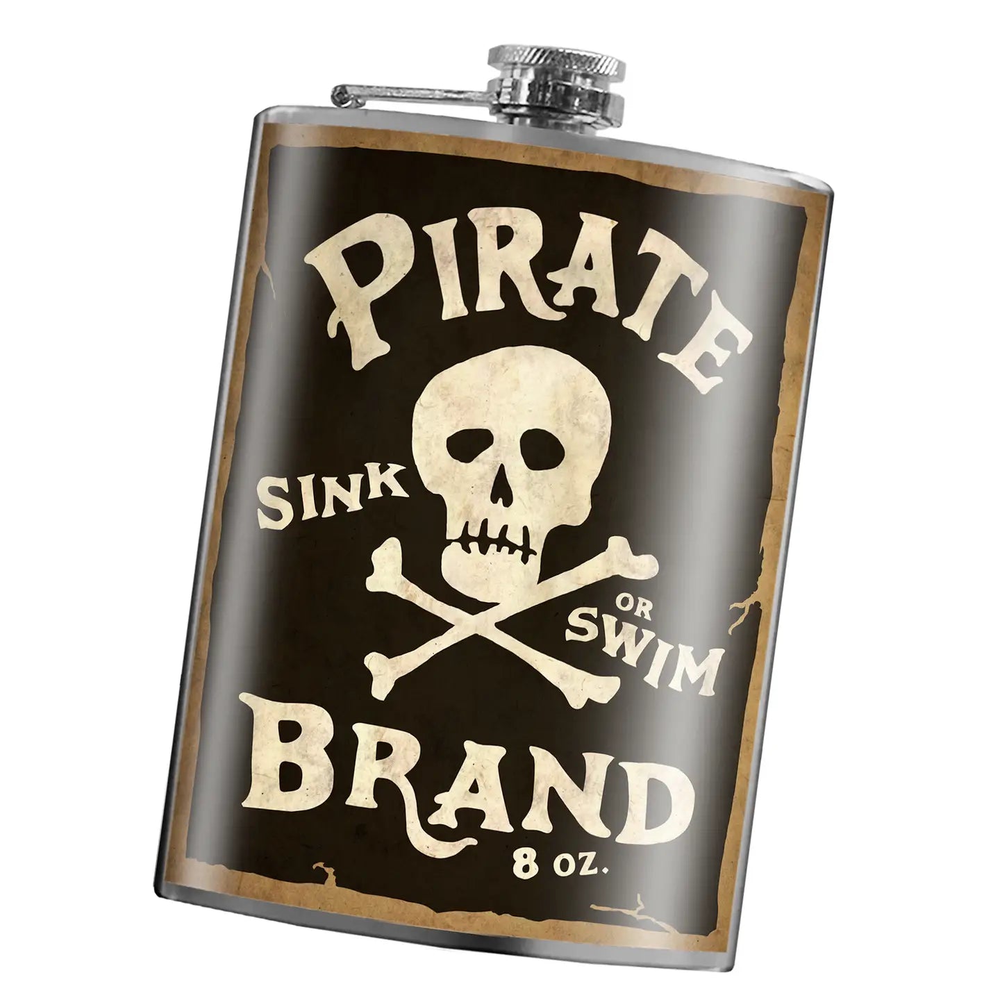 Flask - Pirate Brand