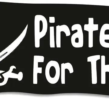 Pirates do it for the Booty Sticker