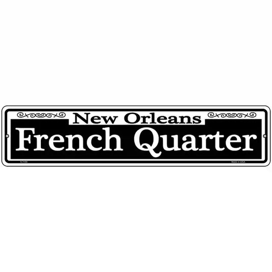 French Quarter Metal Street Sign