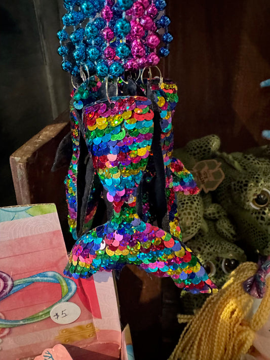 Mermaid tail beads