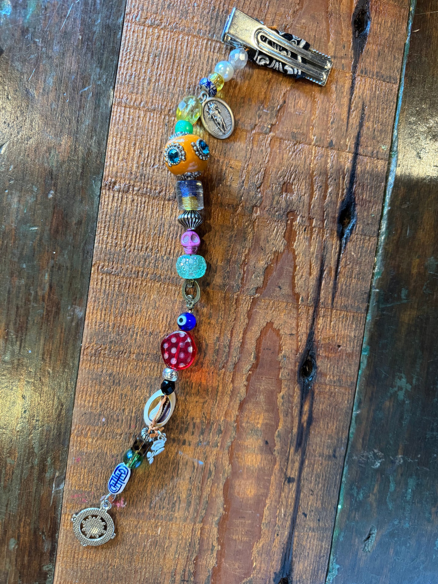 Pirate Hair/Hat Beads - 12- 17 inches