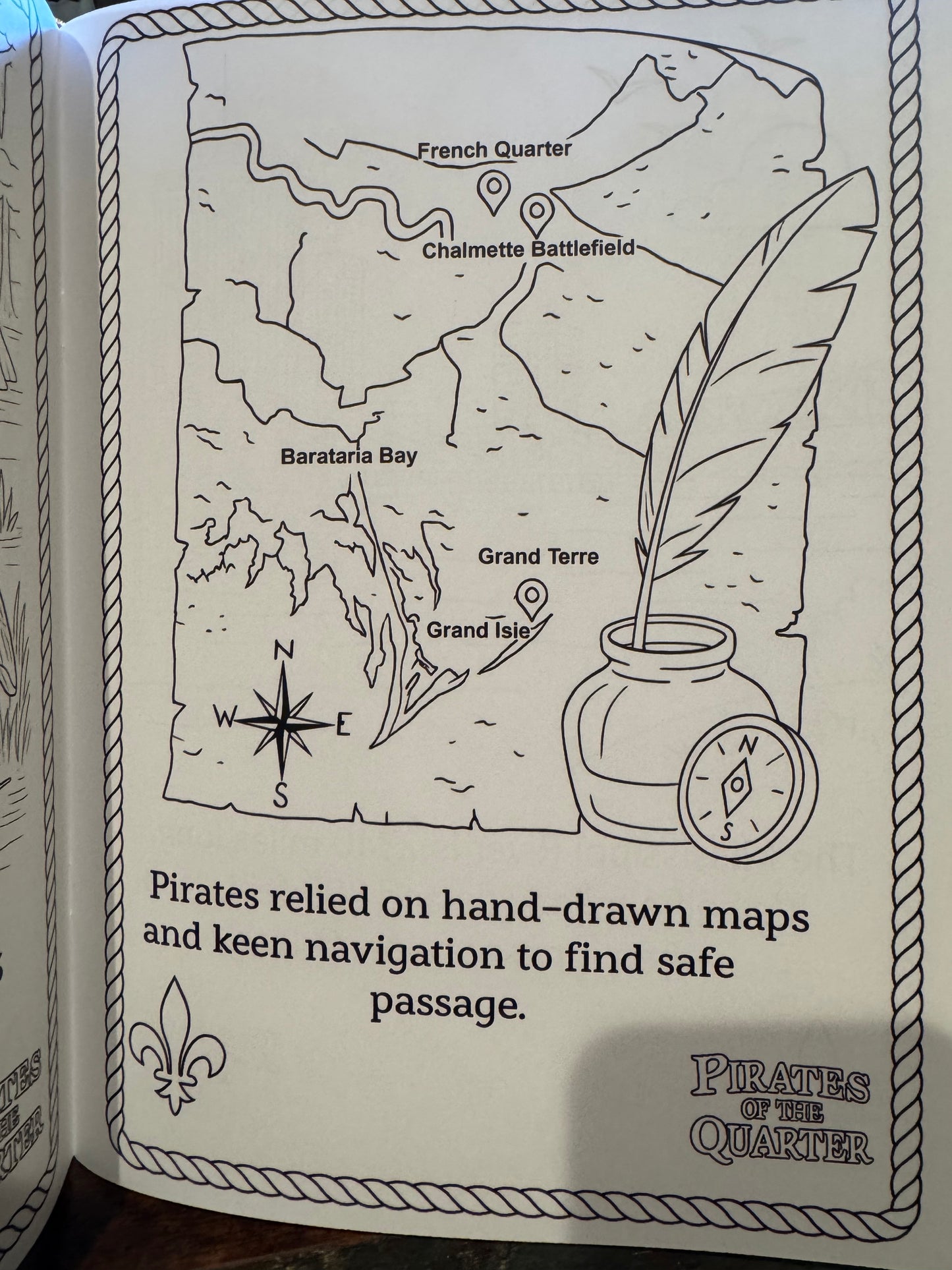 Pirates of the Quarter Coloring Book