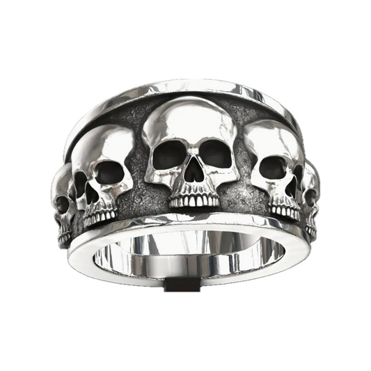 Skulls Ring