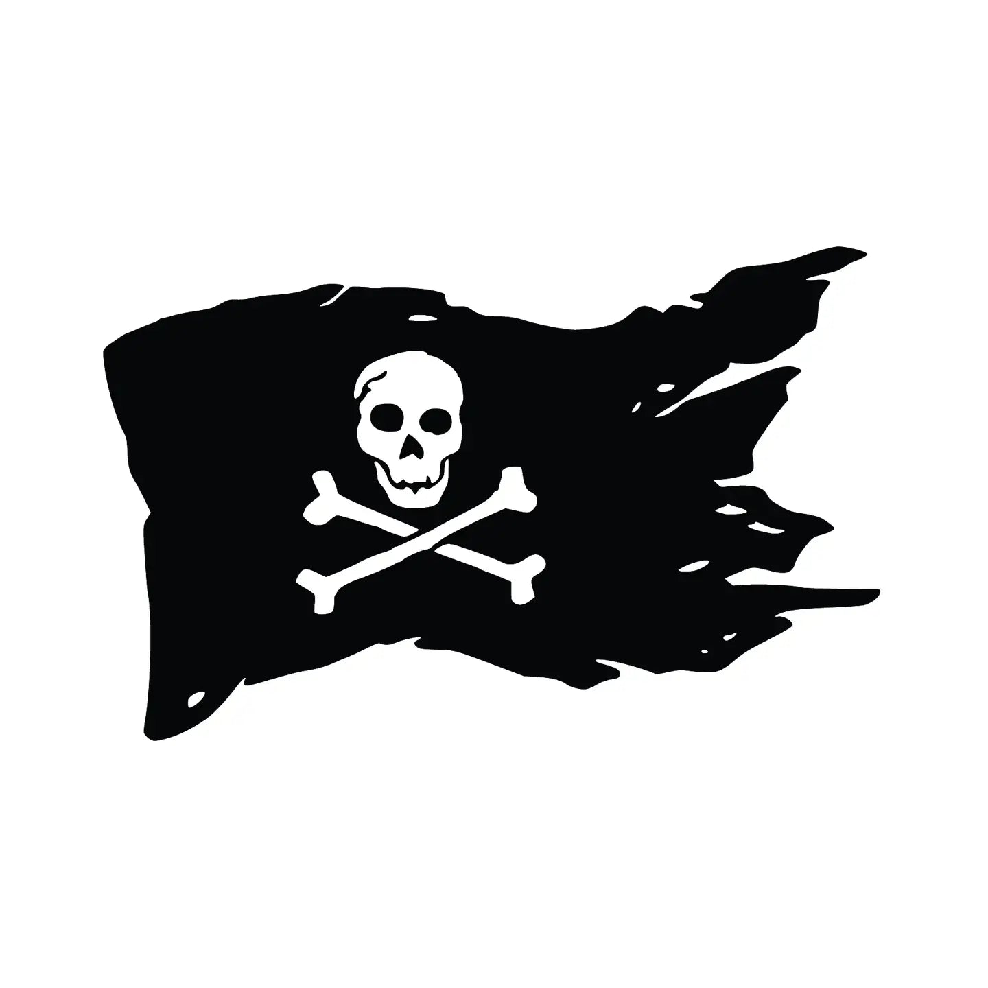 Jolly Roger Pirate Flag Sticker