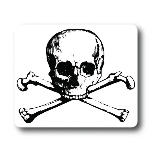 Skull and Crossbones Pirate Magnet