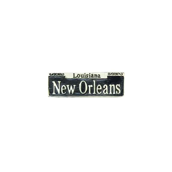 New Orleans street sign magnet