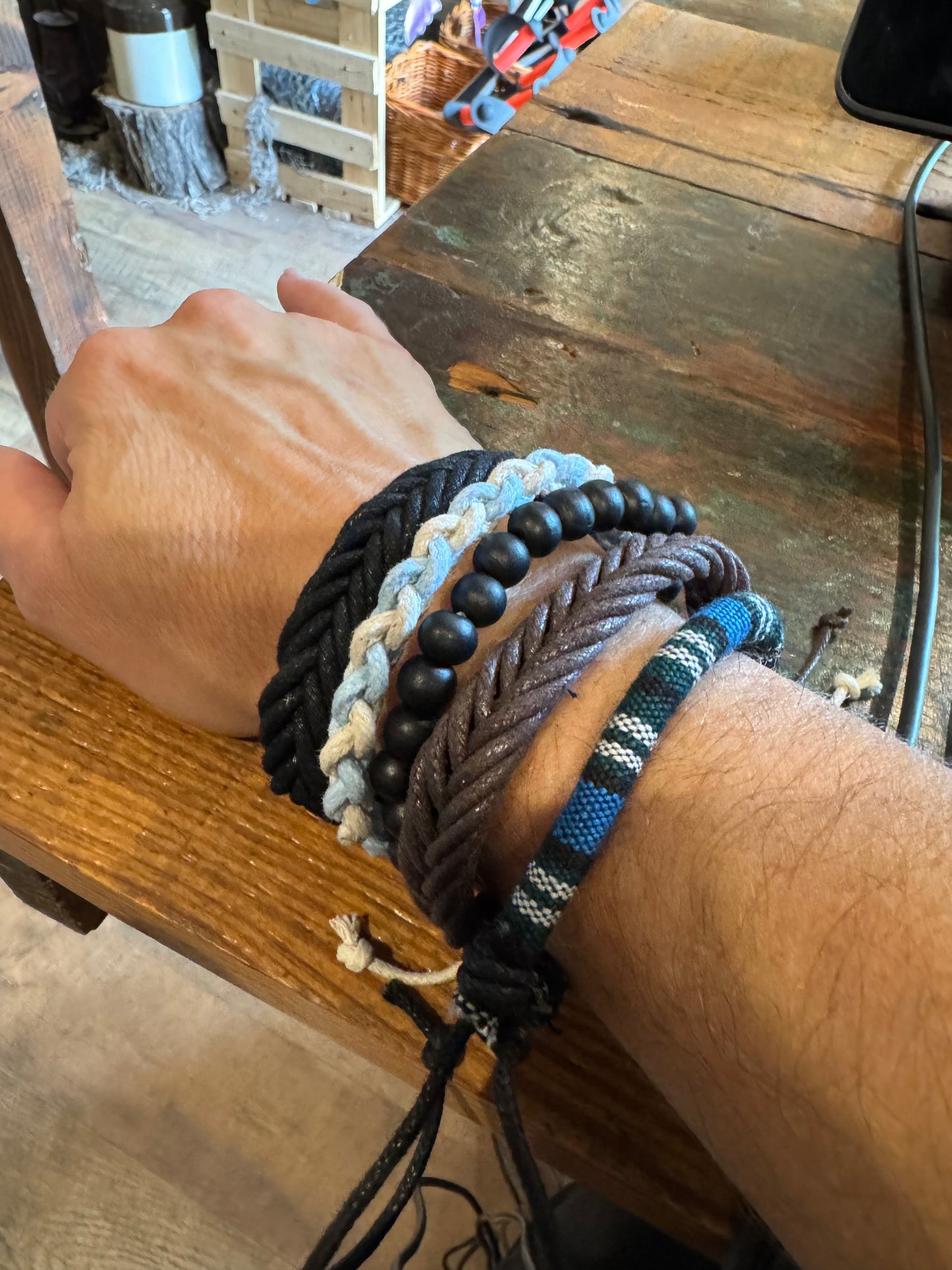 10 Dollar Leather or Braided Bracelets
